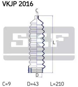 Фото VKJP2016 Комплект пыльника SKF {forloop.counter}}